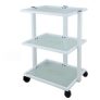 Beauty Trolley with 3 glass shelves