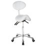 Beautician chair-Saddle Stool with backrest