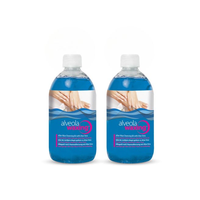 Alveola Waxing After Wax Cleansing Oil with Aloe Vera extract 2*300ml