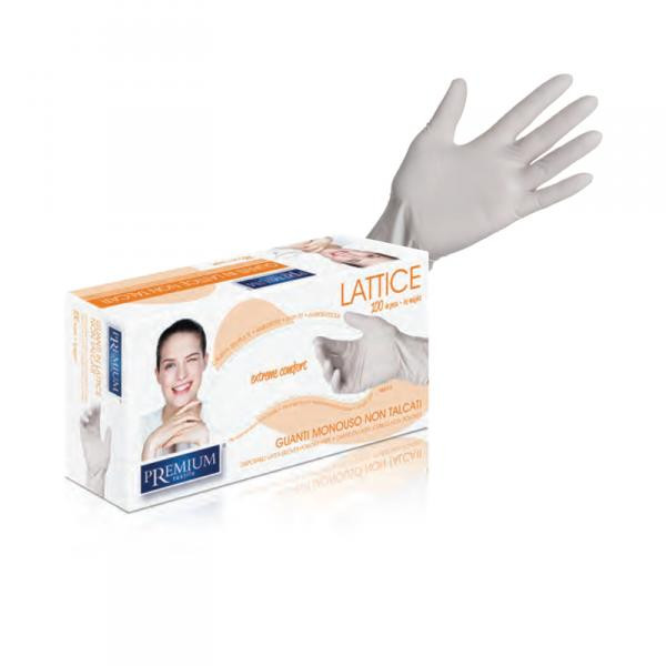 Latex Gloves M - 100pcs (powder free)