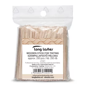 Long Lashes Wooden stick for coloring 250pcs
