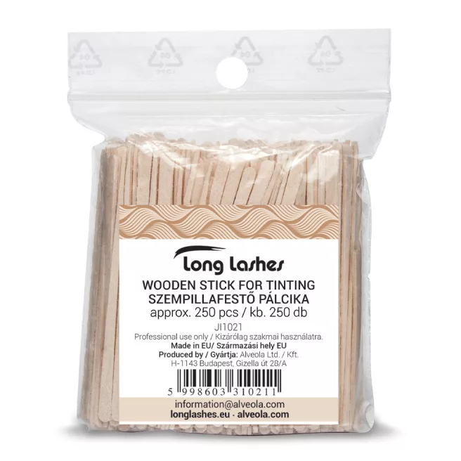 Long Lashes Wooden stick for coloring 250pcs