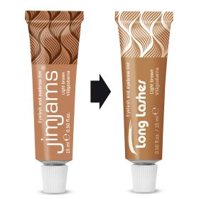 Long Lashes Eyelash and Eyebrow Tint Light brown 15ml