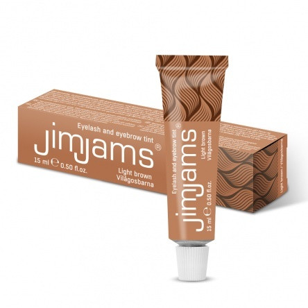 JimJams Eyelash and Eyebrow Tint Light brown 15ml