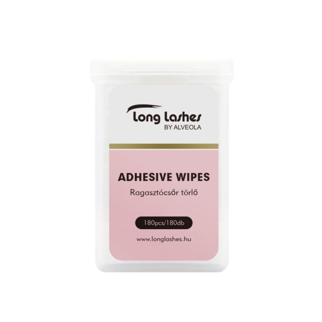 Long Lashes lint free glue wipe
