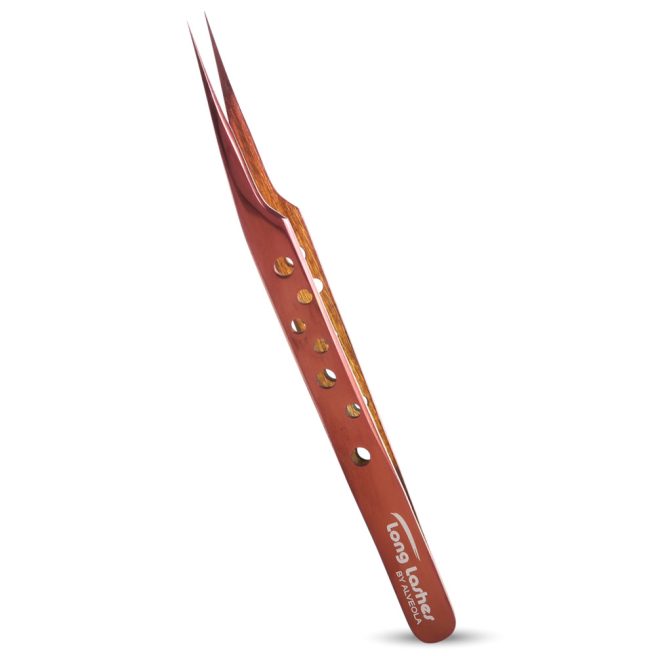 Long Lashes Pro isolation tweezer- Bronze