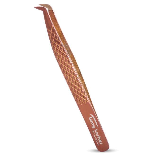 Long Lashes Pro Nano Volume tweezer - Duck type, Bronze