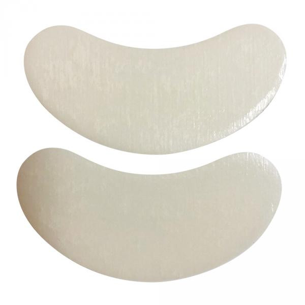 Long Lashes Hydrogel Eye Patches with pouch plain silver / 1pair