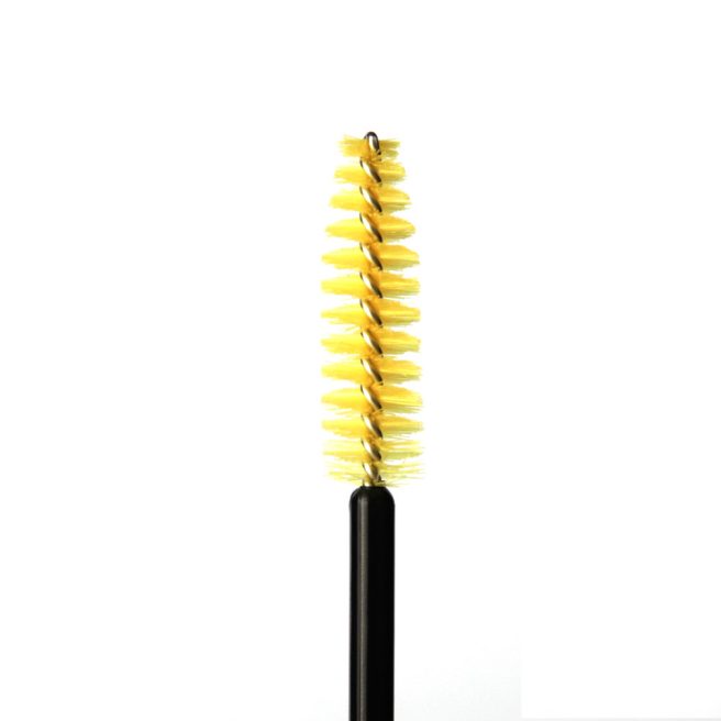 Long Lashes disposable eye lash brush - yellow 10pcs