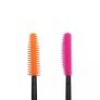 Long Lashes disposable silicon eye lash brush - orange/10pcs