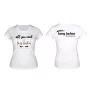 Long Lashes 'All you need' T-shirt white - XL