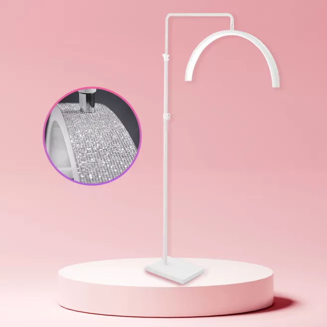 Long Lashes Luxury Moon Pro lash lamp - white
