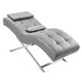 Long Lashes eyelash bed - grey faux leather
