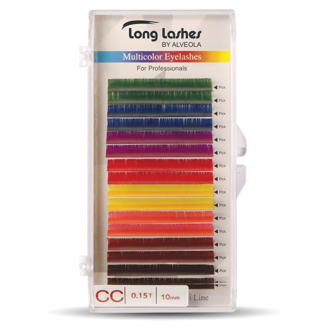 Long Lashes more colour CC / 0,15-10mm-MULTICOLOR