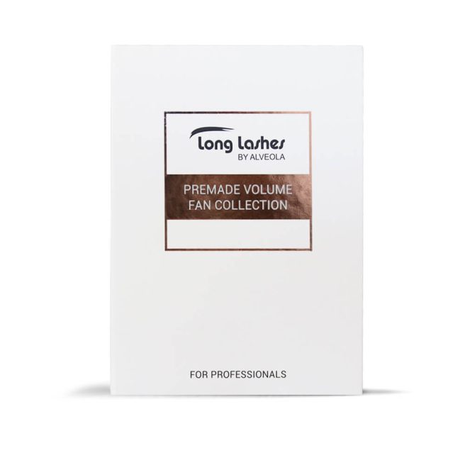 Long Lashes 3D Premium Promade Volume Fans C/0,07 8mm