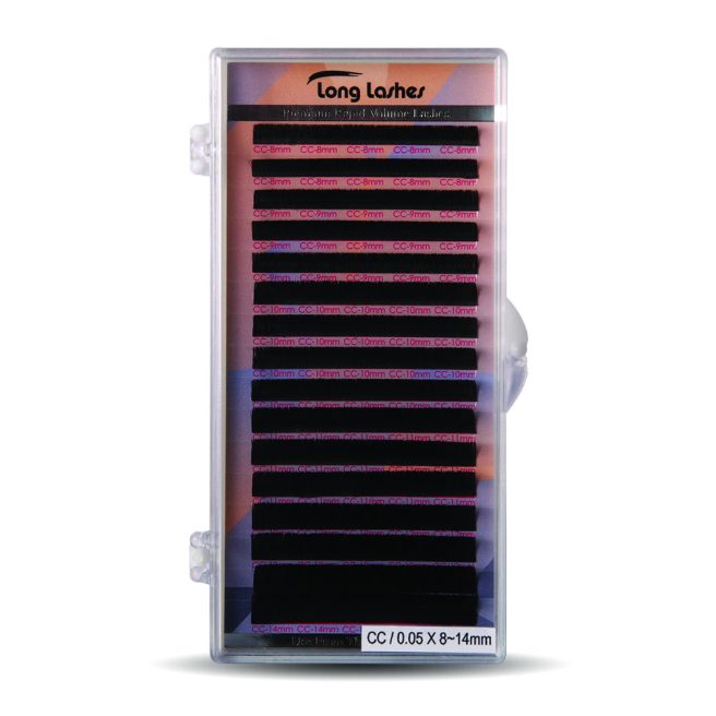 Long Lashes Premium Rapid Volume lashes CC/0,05-8-9-10-11-12-13-14mm