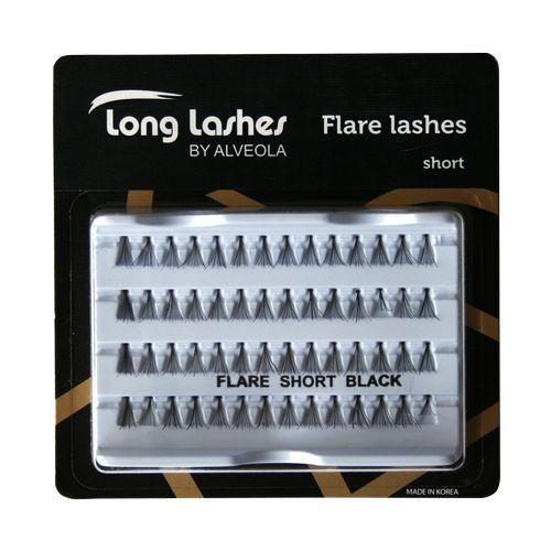 Long Lashes Flare lashes Short