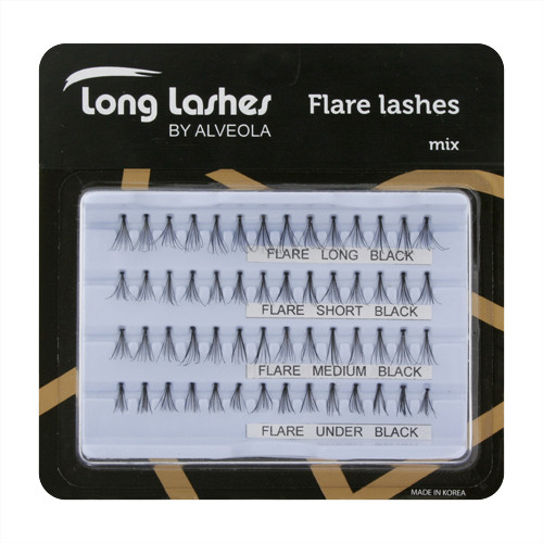Long Lashes Flare lashes Multi size