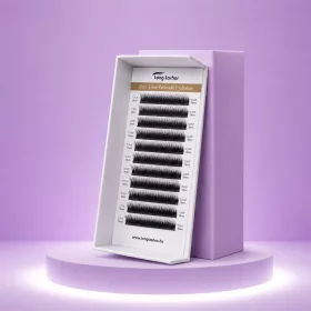 Long Lashes ZERO TIME PROMADE lashes 3D D-0.07 8-13mm