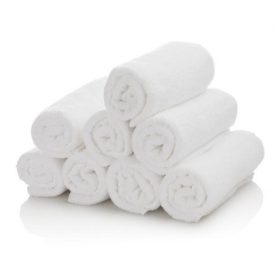 Terry towel 50 x 90 cm - white