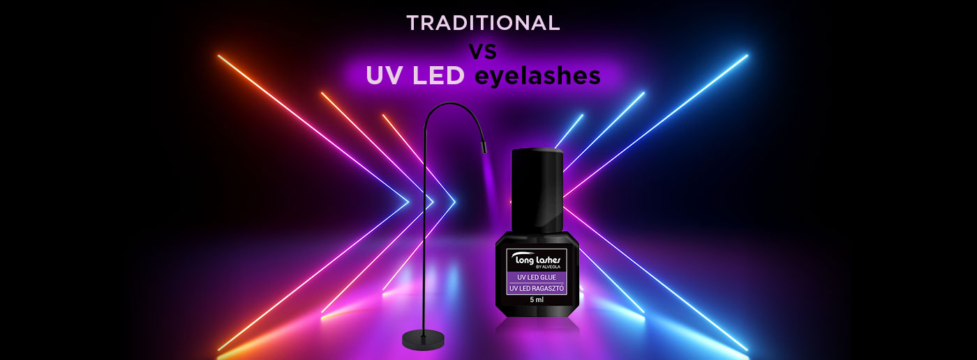 Traditional VS UV LED Eyelashes