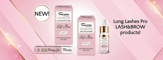 Long Lashes Pro LASH&BROW products - incredibly fast and long lasting results!
