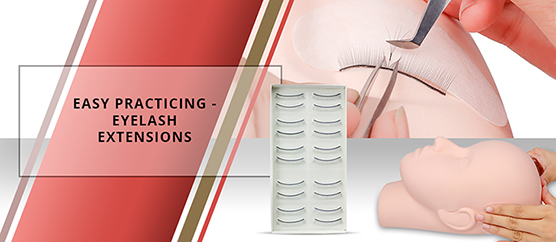 How to practice eyelash extensions on your own