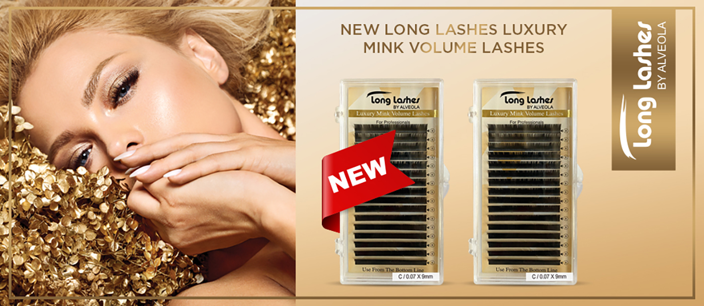 Get to know the New Long Lashes Luxury Volume Mink eyelash collection!