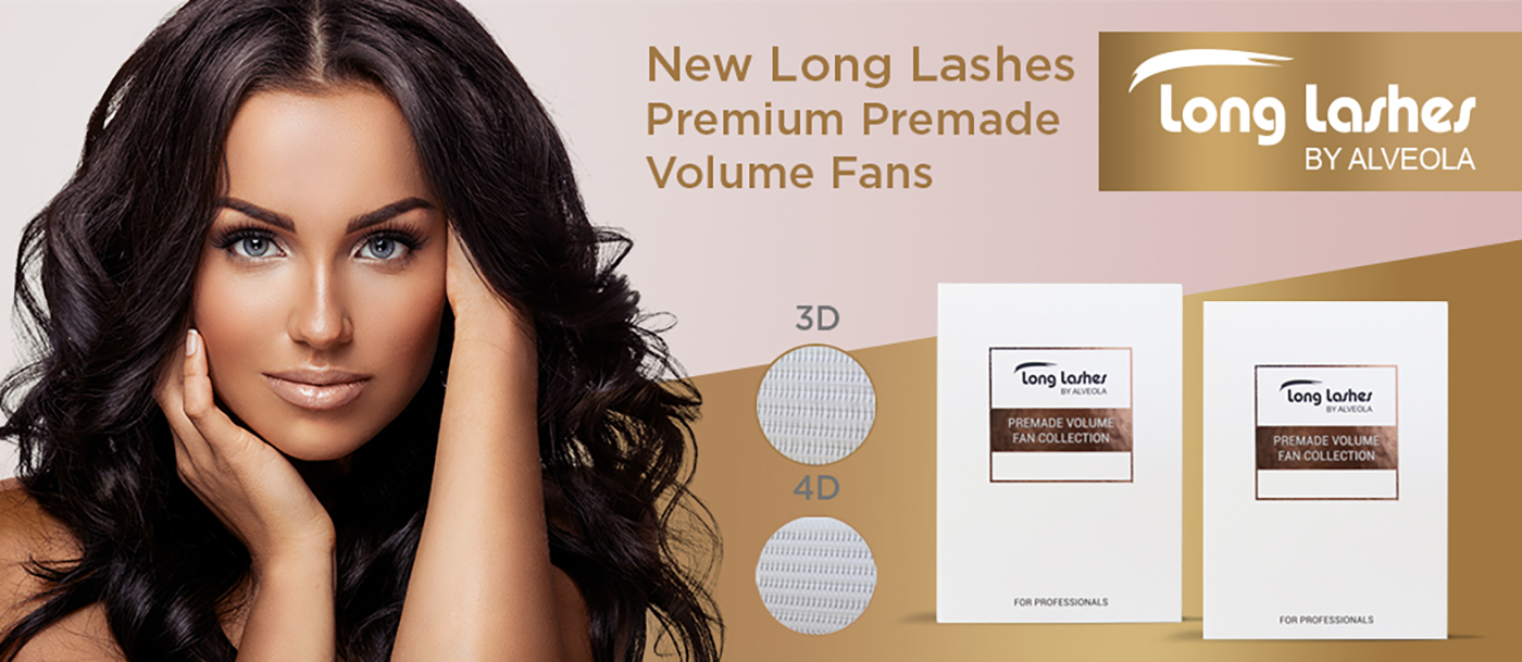 Discover the Long Lashes Premium Premade Volume Fan collection!